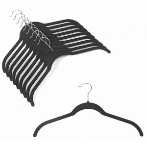 Slim-Line Black Shirt Hanger