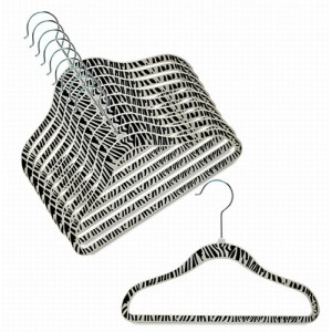 Children's Slim-Line Zebra Striped Hanger