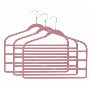 Slim-Line Pink Multi Pant Hanger