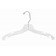 14" Clear Plastic Children's Top Hanger