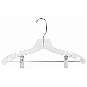 Big Kids 14 Black Plastic Coordinate Hanger