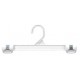 White Plastic Snap Grip Pant/Skirt Hanger