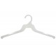 16" White Plastic Shipping Hanger