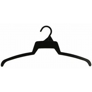 18" Black Plastic Shipping Hanger