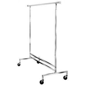 Adjustable Rolling Garment Rack