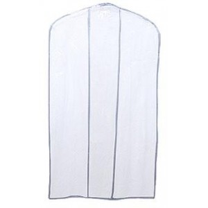 36" & 54" Clear Vinyl Flap Garment Bags