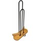 Wood & Black Powder Coat Deluxe Hanger Stacker