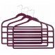 Slim-Line Burgundy Multi Pant Hanger 